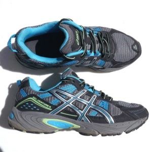 ascis sz 9 sneakers turquoise gel venture 4 s2